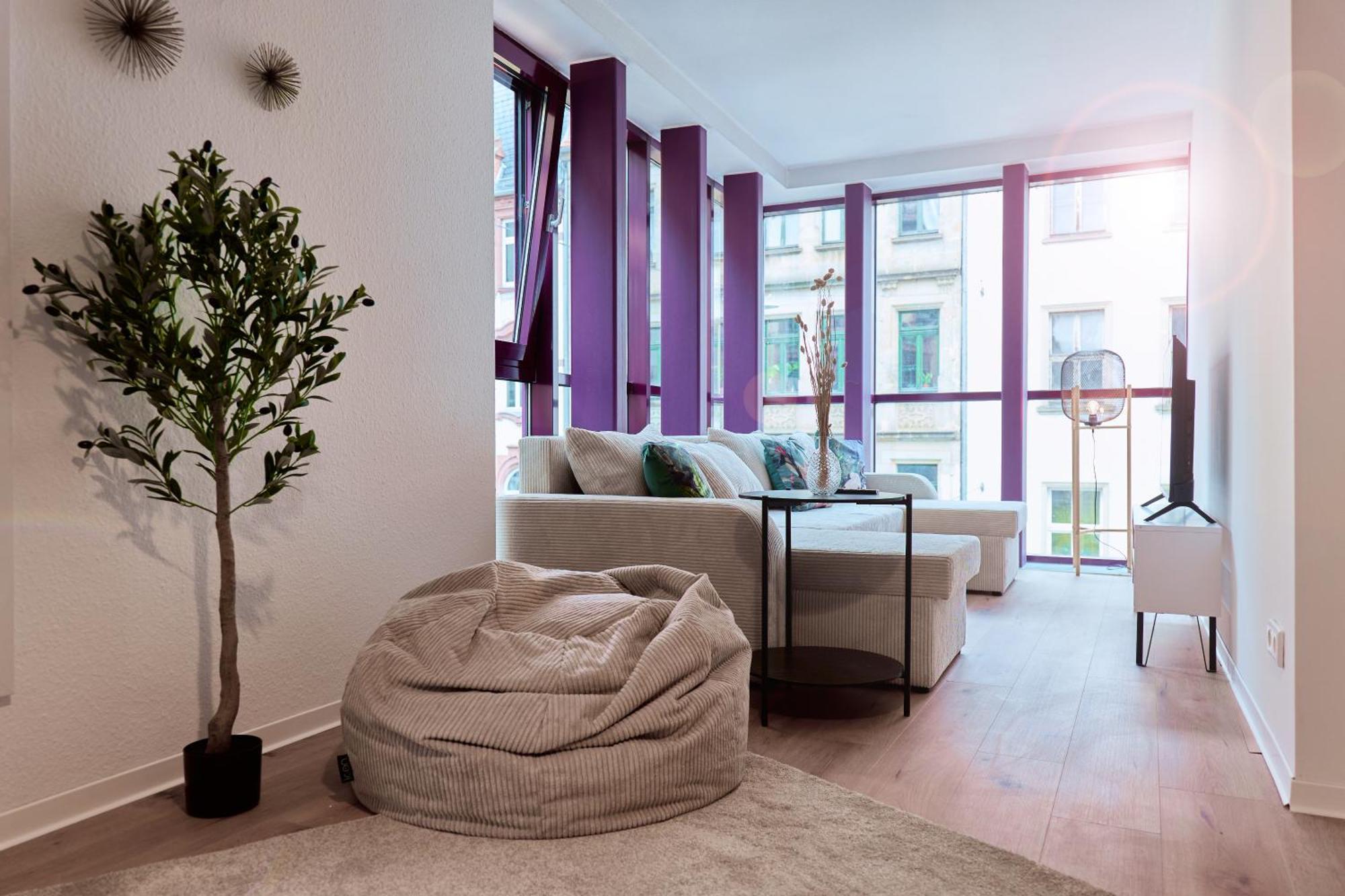 Stylisches Apartment I Fahrstuhl I Bahnhofsnah Erfurt Exteriér fotografie
