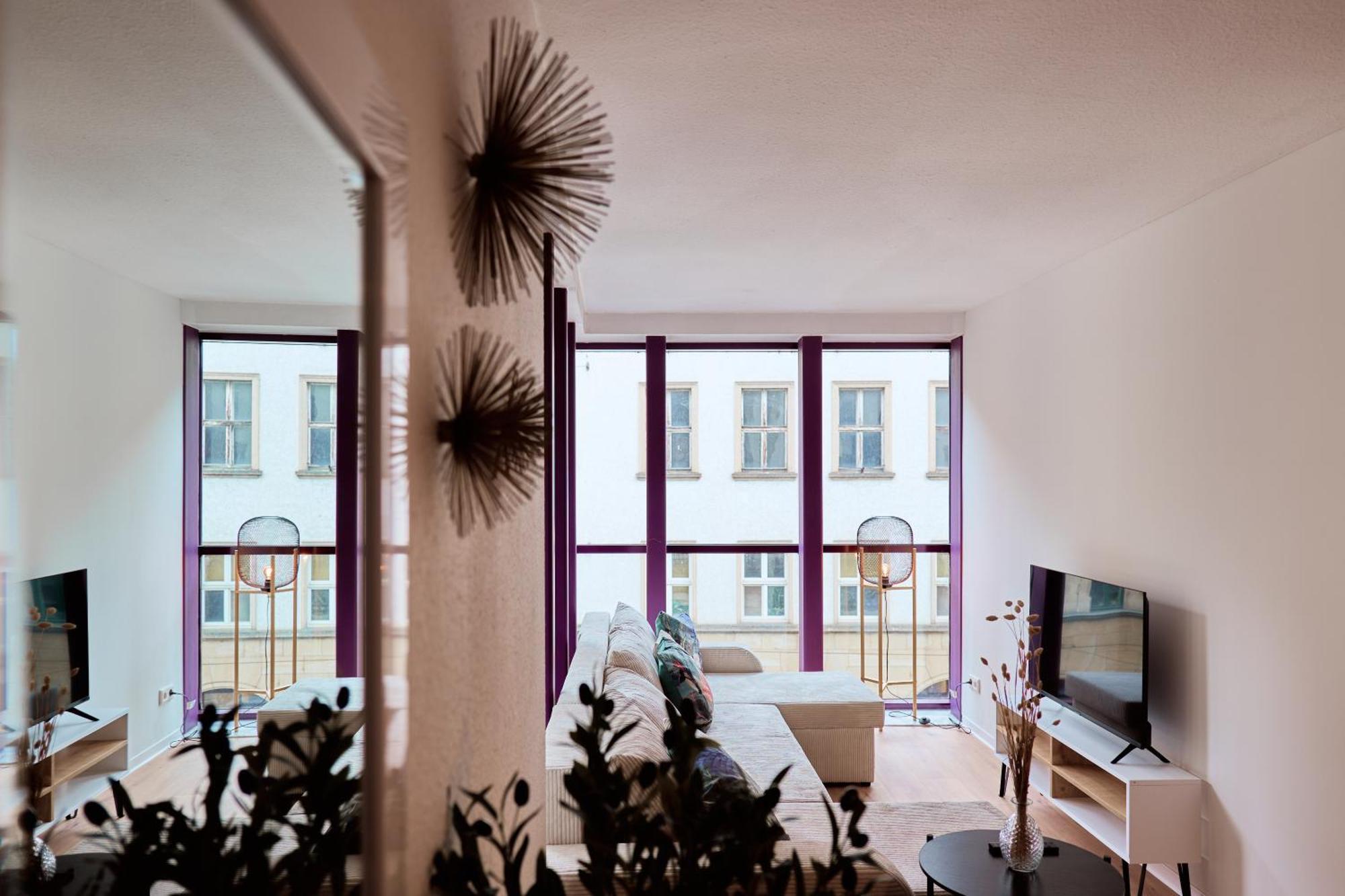 Stylisches Apartment I Fahrstuhl I Bahnhofsnah Erfurt Exteriér fotografie