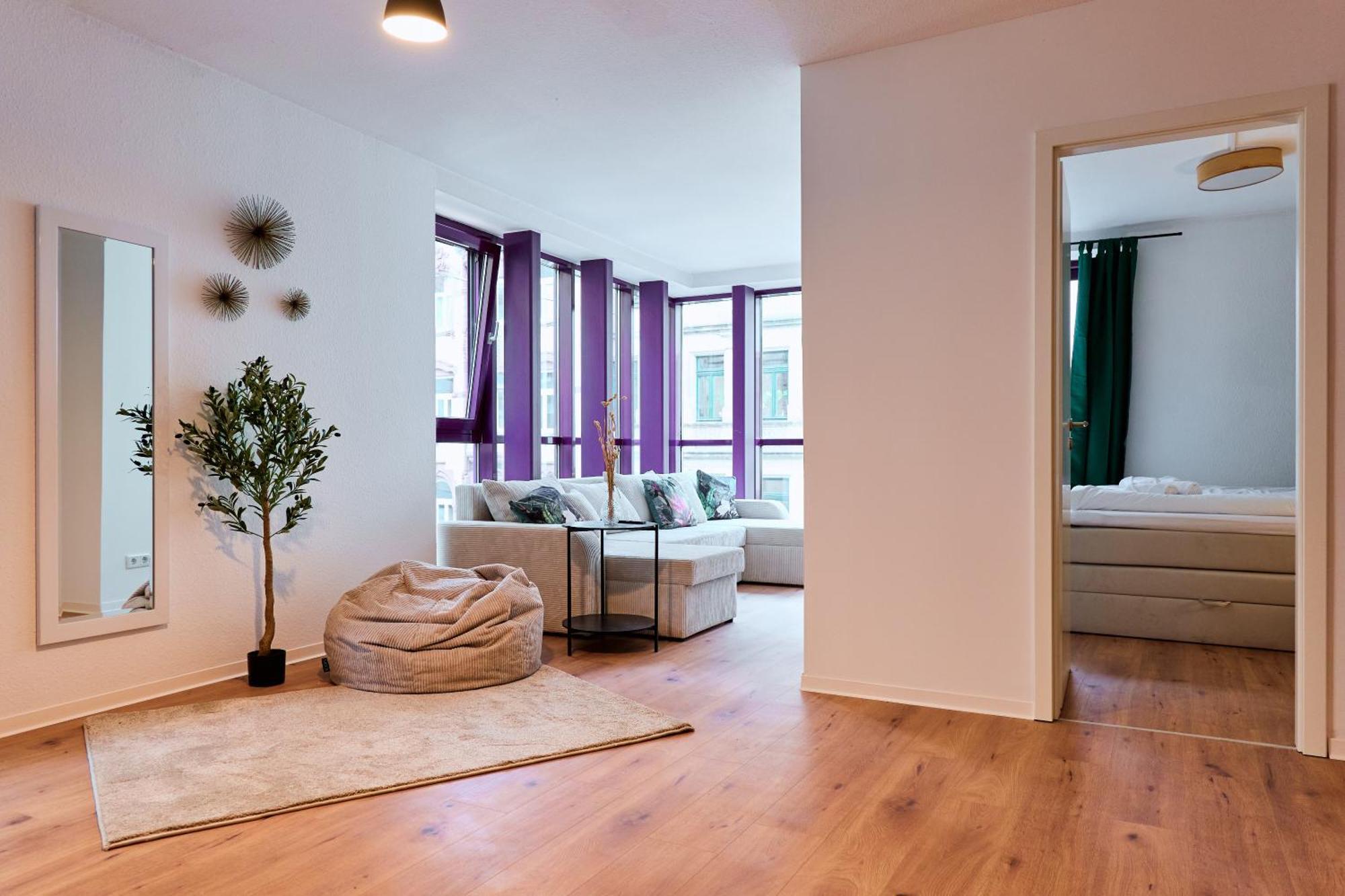 Stylisches Apartment I Fahrstuhl I Bahnhofsnah Erfurt Exteriér fotografie