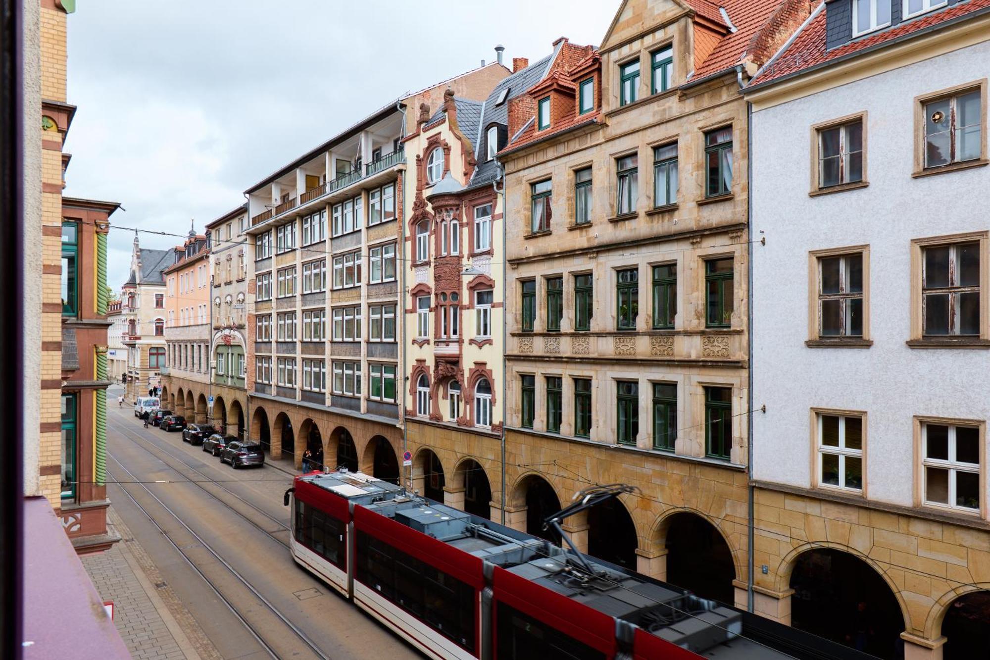 Stylisches Apartment I Fahrstuhl I Bahnhofsnah Erfurt Exteriér fotografie